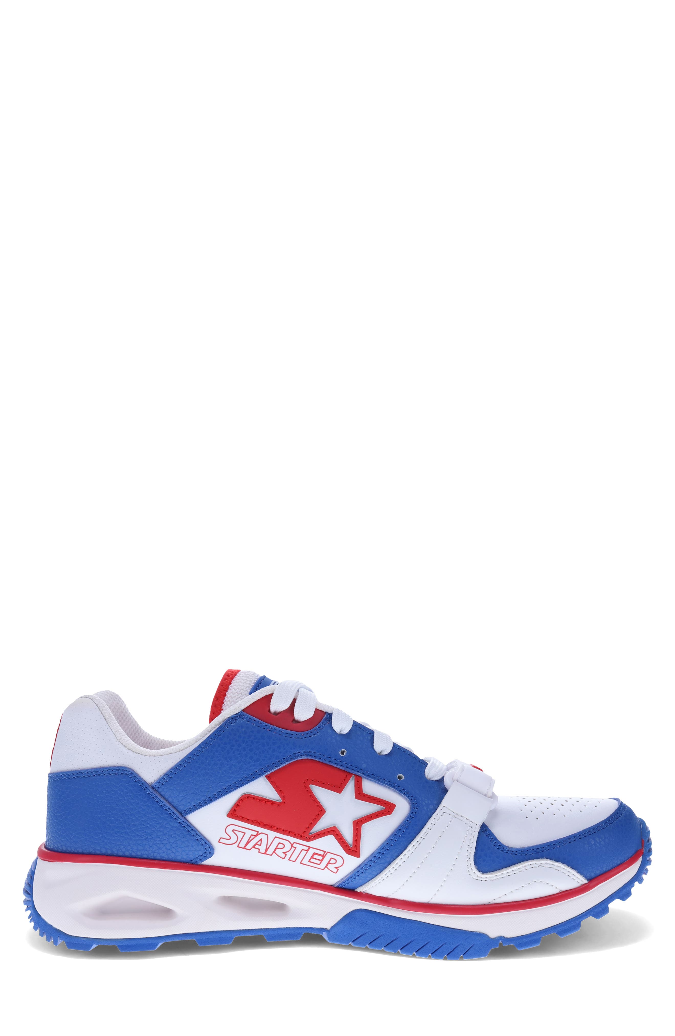 STARTER Team Trainer 92 Low Top Sneaker, Alternate, color, White/ Blue