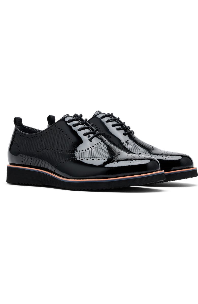 MARC NOLAN Oscar Wingtip Oxford, Alternate, color, Black
