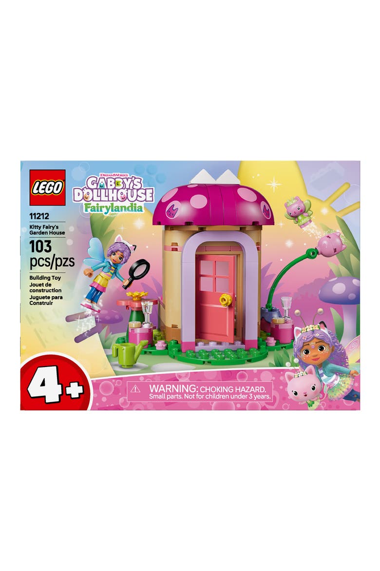 Gabby's Dollhouse Fairylandia Kitty Fairy's Garden House Building Set - 11212, Alternate, color, MULTI