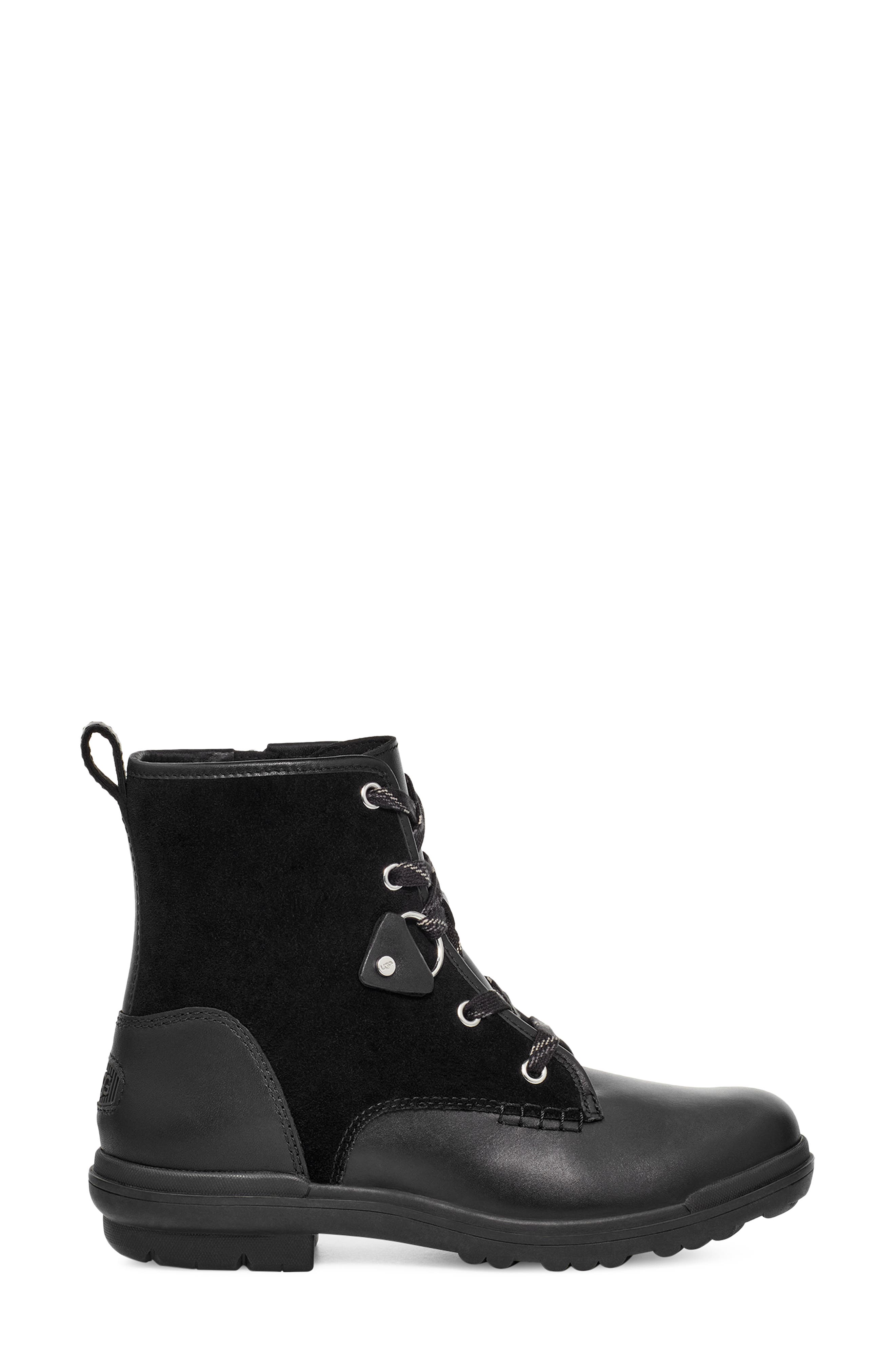 Hapsburg Hiker Waterproof Boot, Alternate, color, BLACK