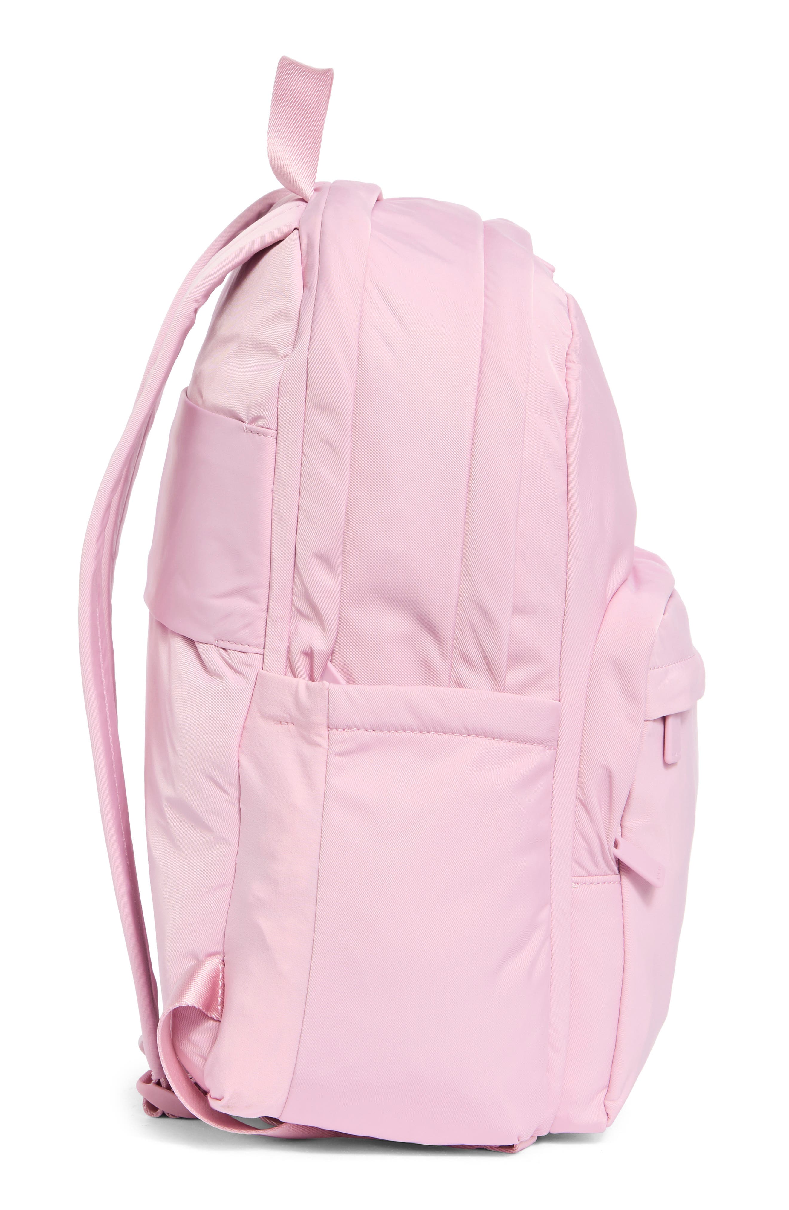 Away Large Featherlight Backpack, Alternate, color, Glacial Pink