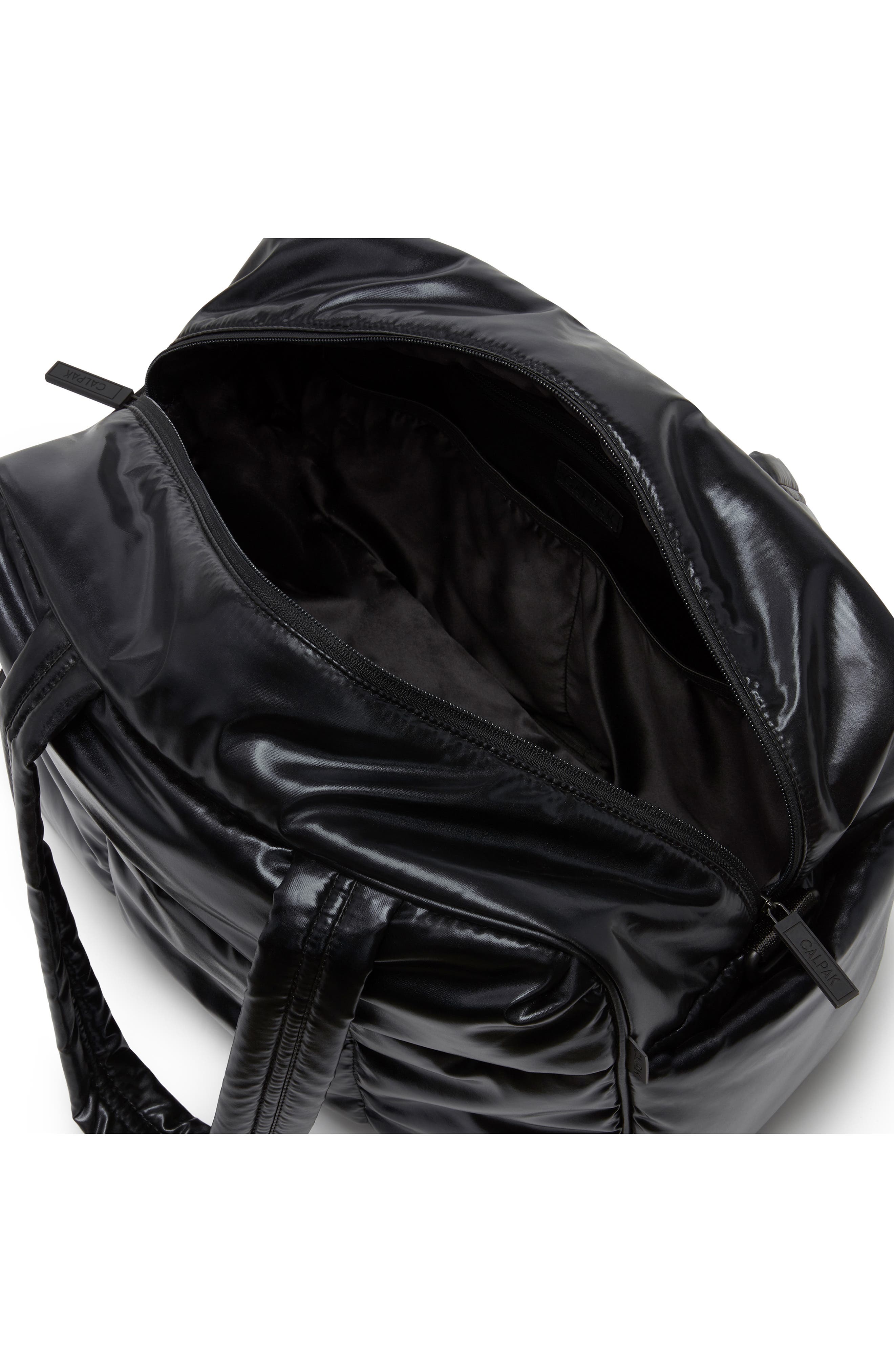 Luka Soft Side Duffle Bag, Alternate, color, BLACK