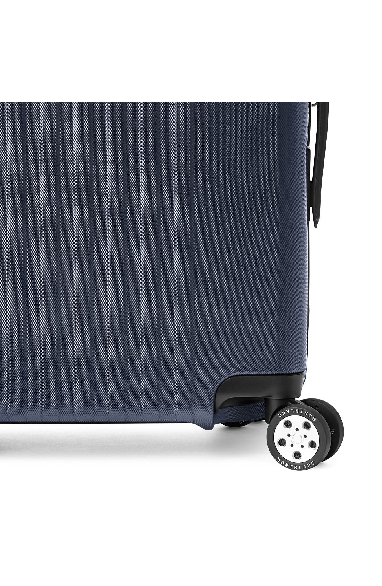 Montblanc Cabin Trolley Carry-On Spinner Luggage, Alternate, color, Blue