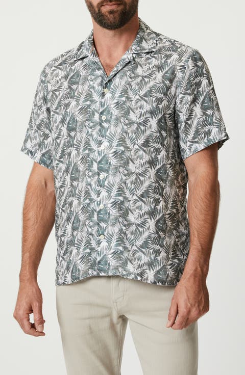 Jungle Print Short Sleeve Shirt