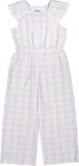 Florence Eiseman Plaid Seersucker Jumpsuit