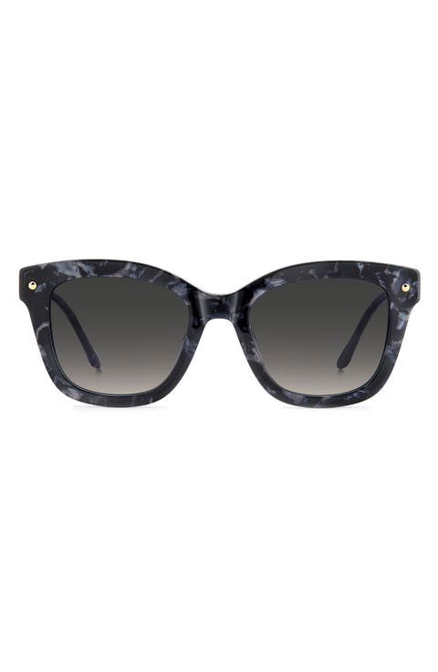 HER 0407/G/S 51mm Gradient Rectangular Sunglasses