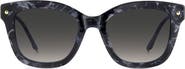 Carolina Herrera HER 0407/G/S 51mm Gradient Rectangular Sunglasses