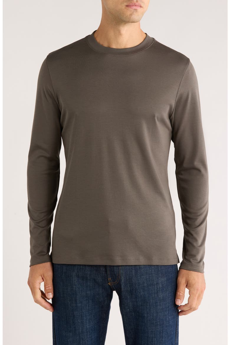Georgia Long Sleeve T-Shirt, Main, color, BELUGA