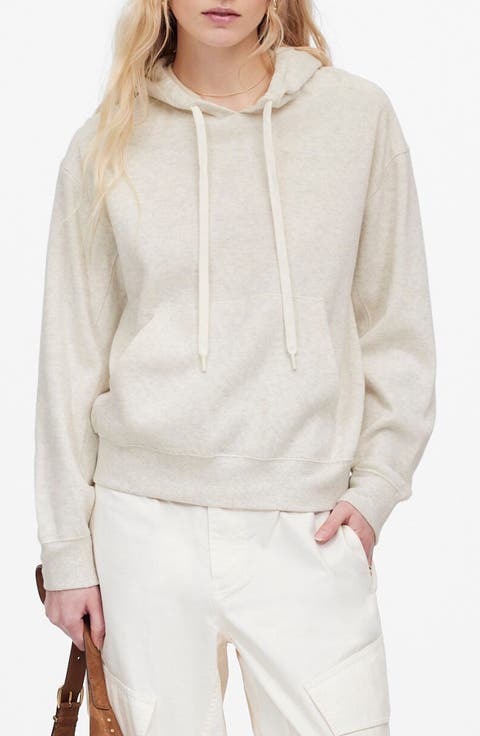 Heathered Hooded Sweatshirt