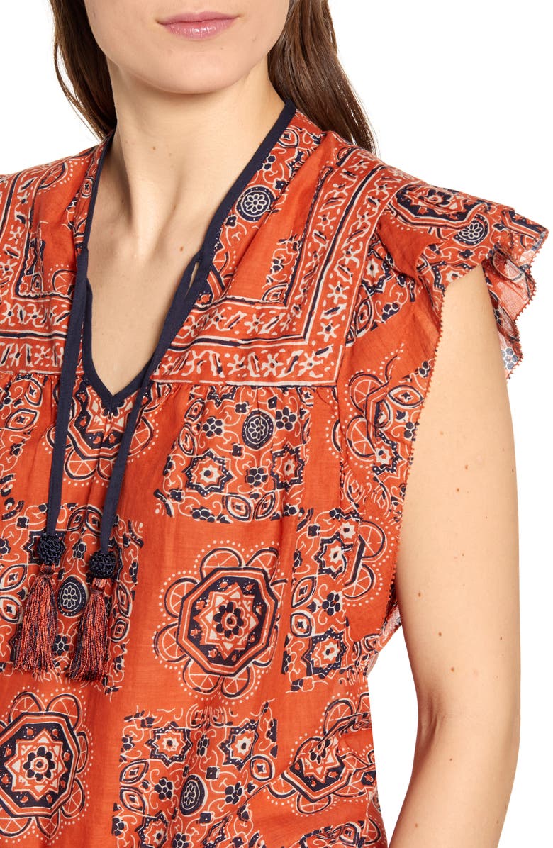 Faherty Kingsley Print Top, Alternate, color,