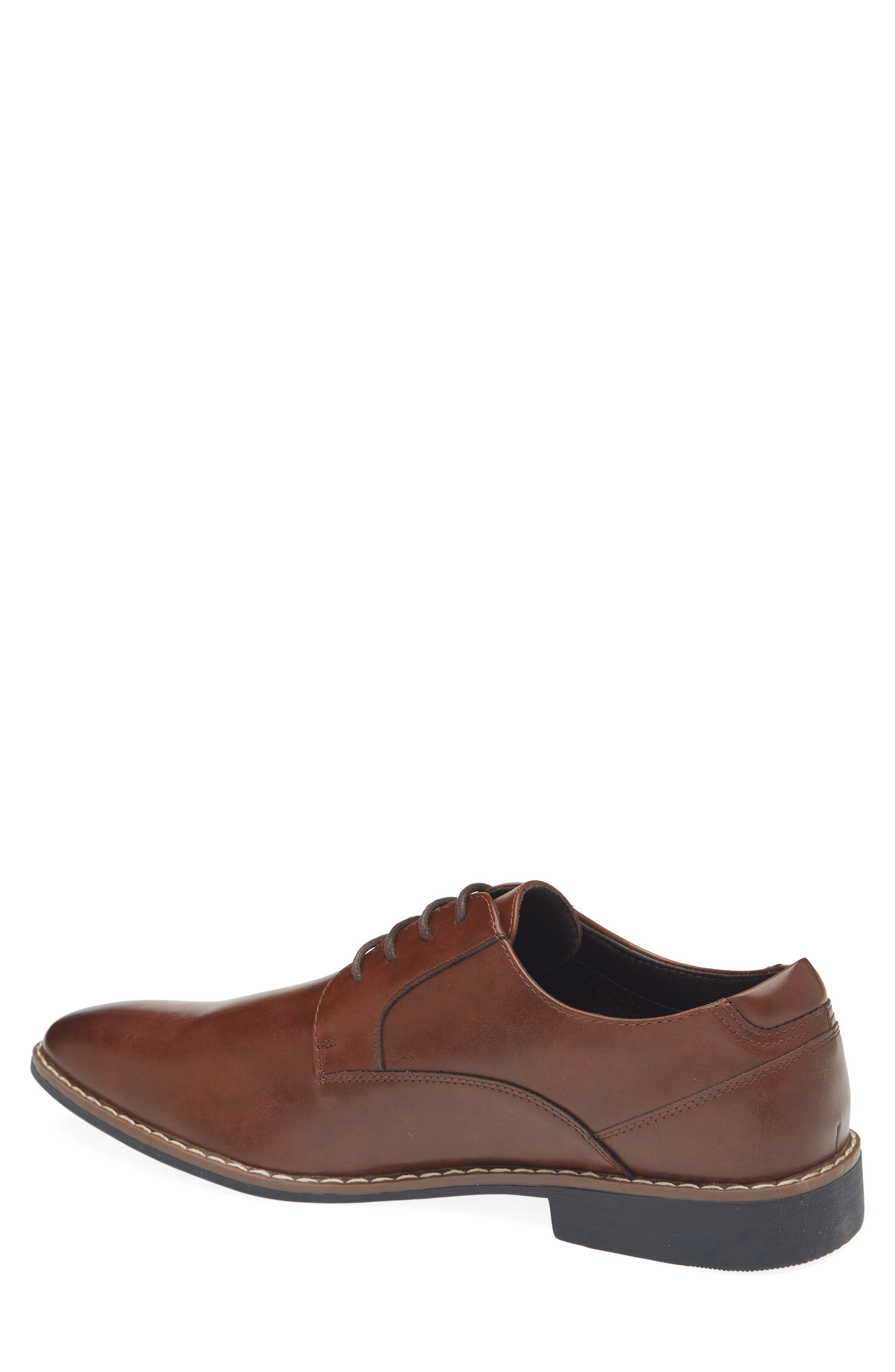 Rush by Gordon Rush Plain Toe Derby, Alternate, color, Brown