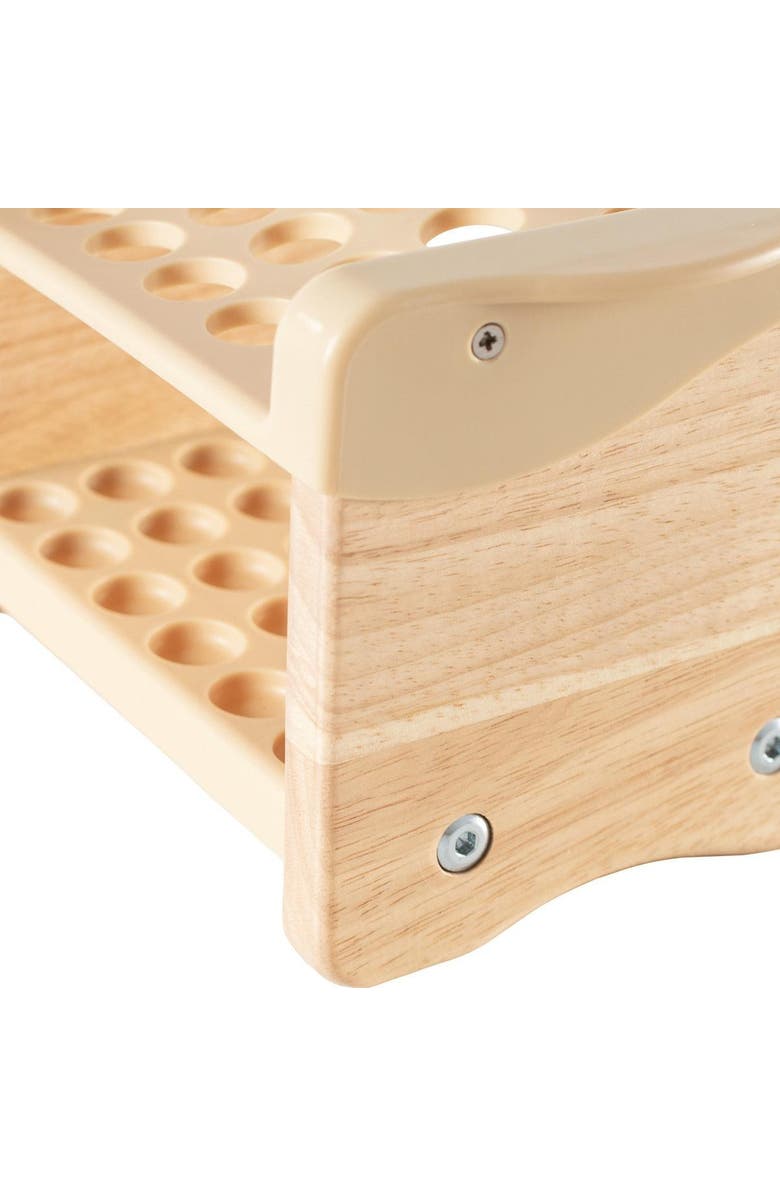 Kaplan Early Learning Company Tabletop Paintbrush Stand, Alternate, color, Beige