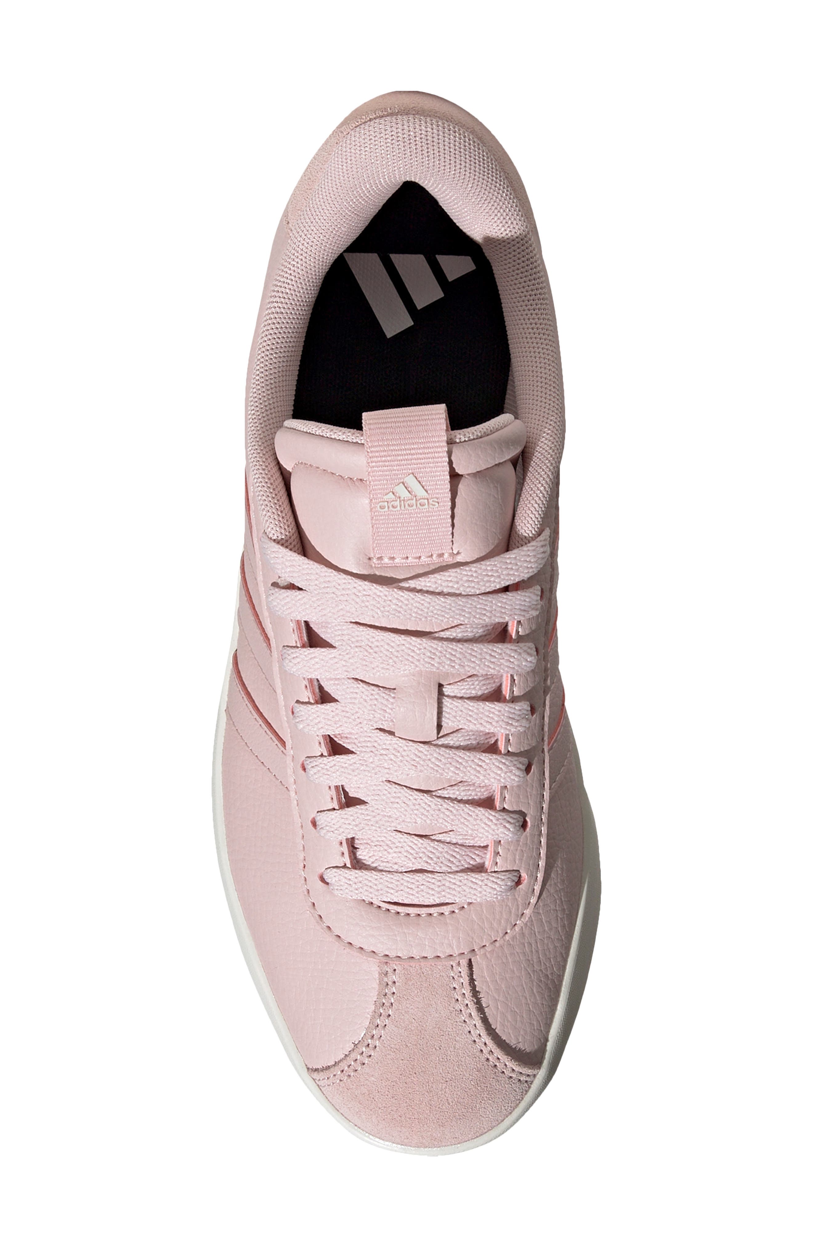 adidas VL Court 3.0 Skateboard Sneaker, Alternate, color, Pink/Pink/ Off White