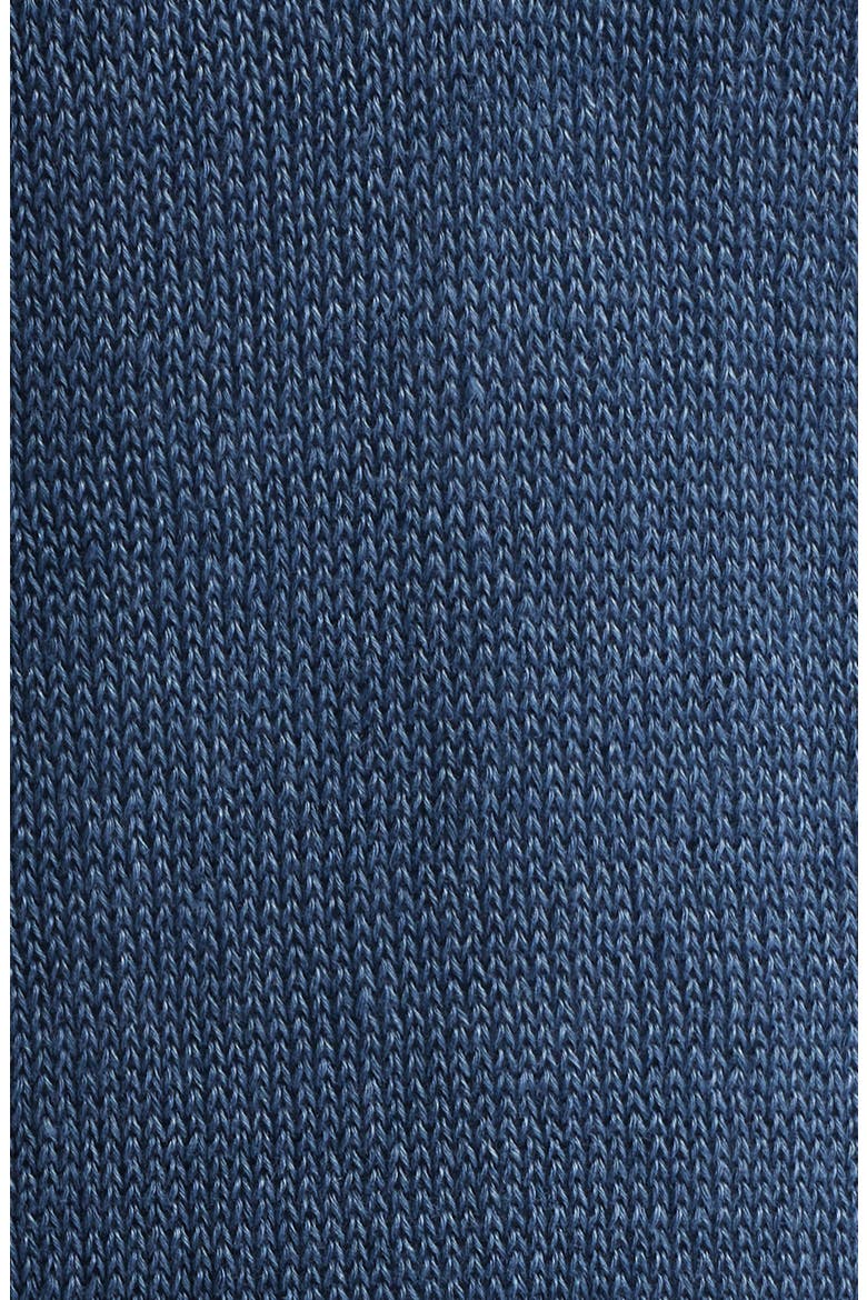 Arline Linen V-Neck Pullover, Alternate, color, PETROL NAVY