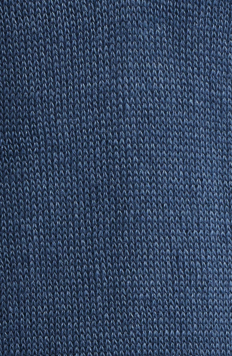 Madewell Arline Linen V-Neck Pullover, Alternate, color, Petrol Navy