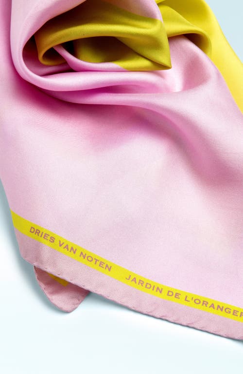 Dries Van Noten Foulard Jardin De L'orangerie Silk Scarf