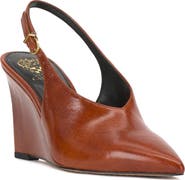 Vince Camuto Meristi Slingback Pointed Toe Wedge Pump