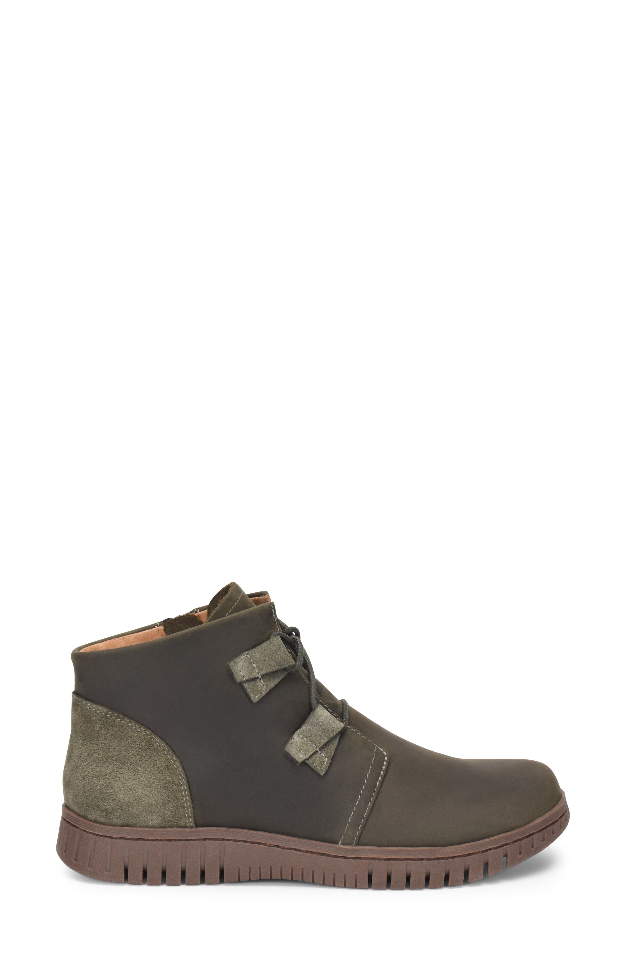 Corine Bootie, Alternate, color, OLIVE
