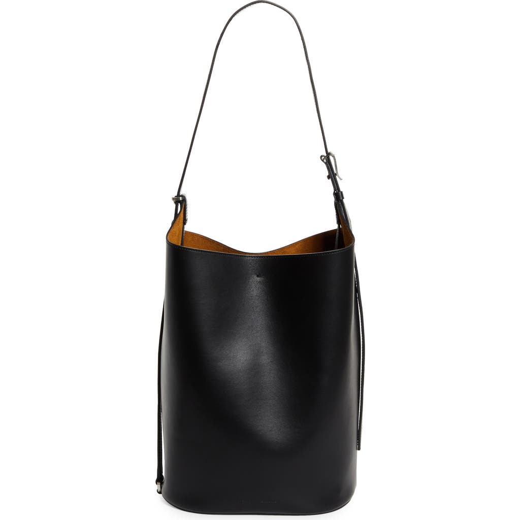 Proenza Schouler Brant Bucket Bag In Smooth Leather In Black