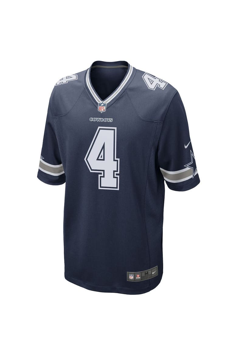 Men's Nike Dak Prescott Navy Dallas Cowboys Game Team Jersey, Alternate, color, NAVY