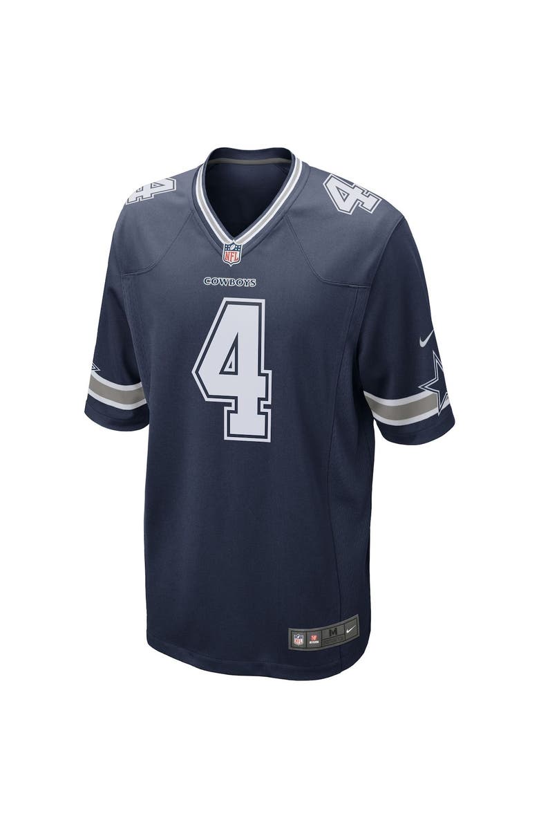 Nike Men's Nike Dak Prescott Navy Dallas Cowboys Game Team Jersey, Alternate, color, Navy