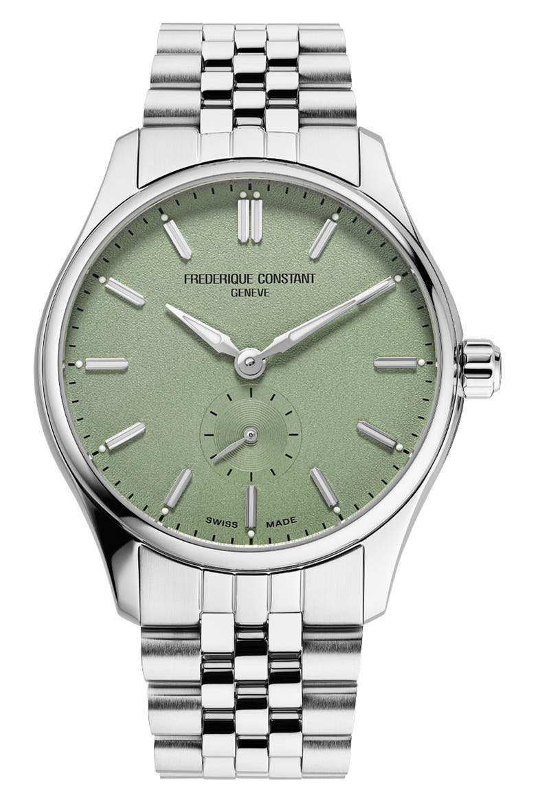 Classics Index Automatic Bracelet Watch, 39mm, Main, color, SILVER