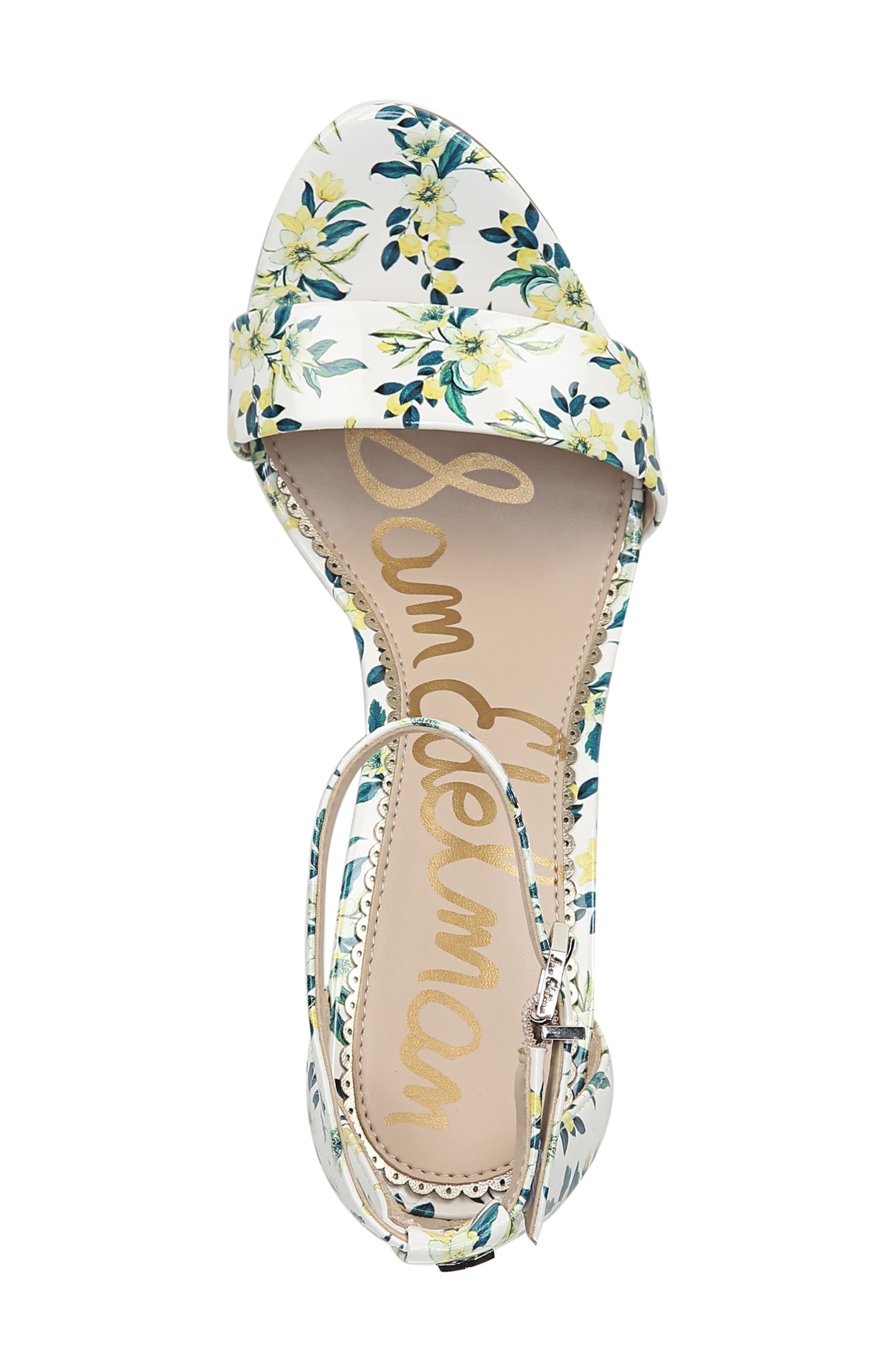 Yaro Ankle Strap Sandal, Alternate, color, WHITE MULTI