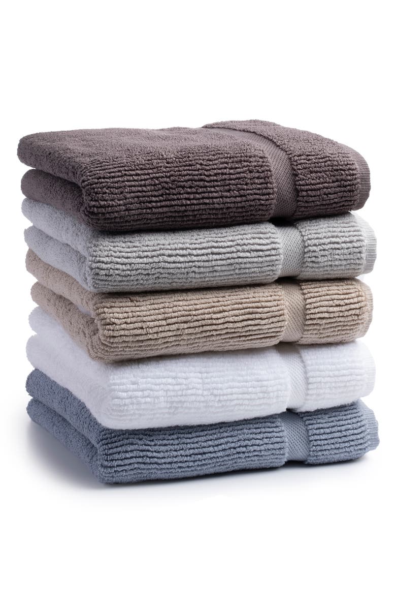 Kassatex Mateo 6-Piece Bath Towel, Hand Towel & Washcloth Set, Alternate, color,