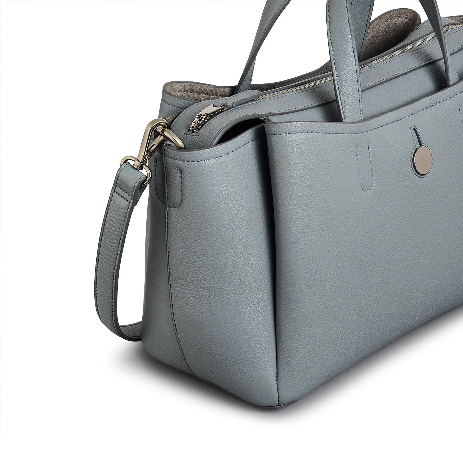 Radley Bathurst Mews Medium Ziptop Satchel Bag, Alternate, color, Artichoke