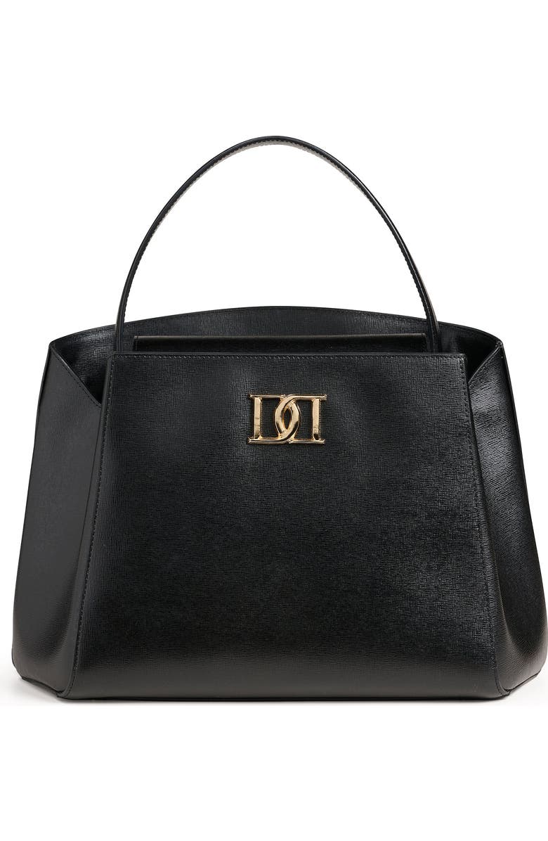 DESERI Rosa Handbag, Main, color, Black