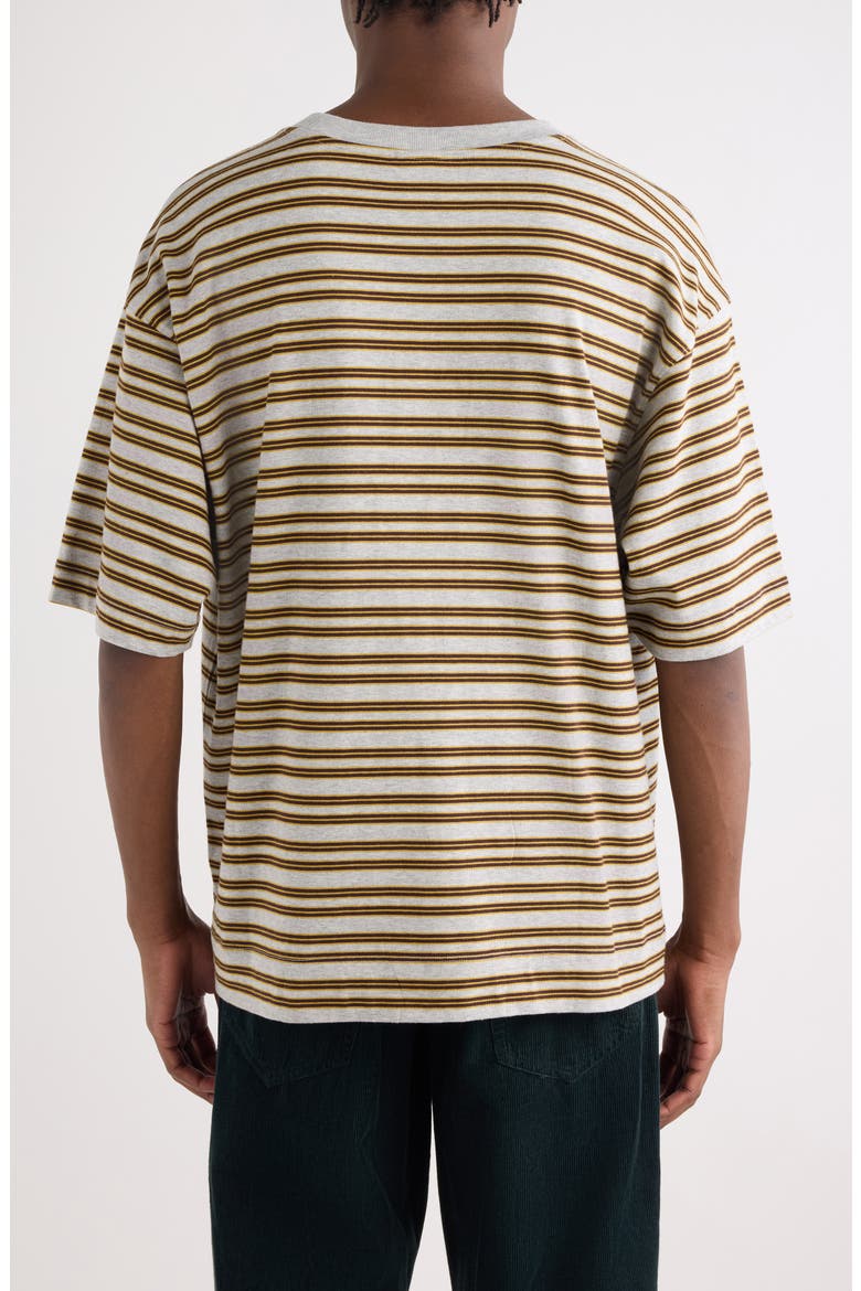 Heso Stripe Pocket T-Shirt, Alternate, color, GREY MELANGE