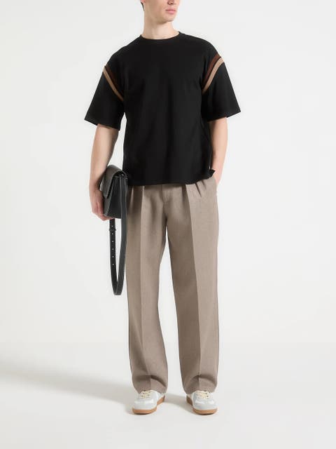 Georges Varsity Cotton T-Shirt