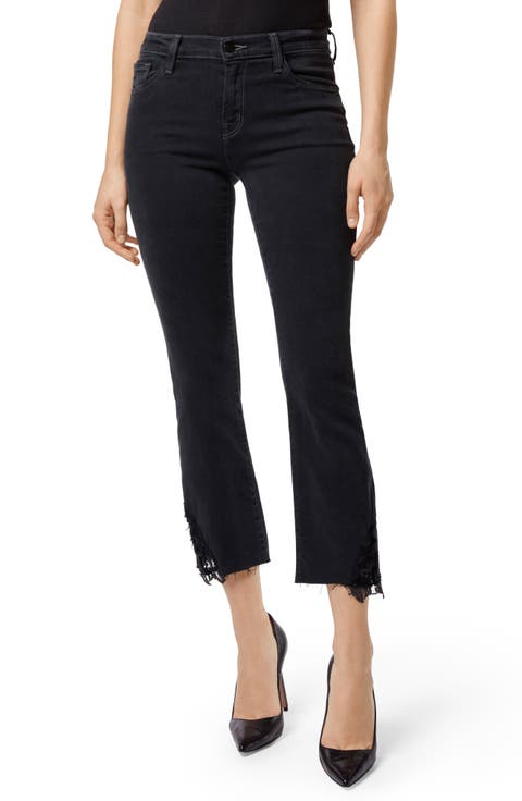 Selena Crop Bootcut Jeans (Hendrix Reign)