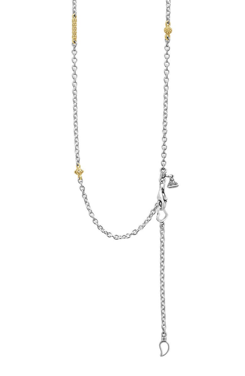 LAGOS 'Caviar Icon' Chain Necklace, Alternate, color, 