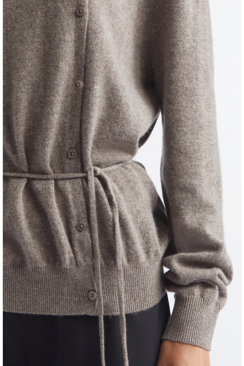 Asymmetrical Cashmere Cardigan, Alternate, color, VAPOR
