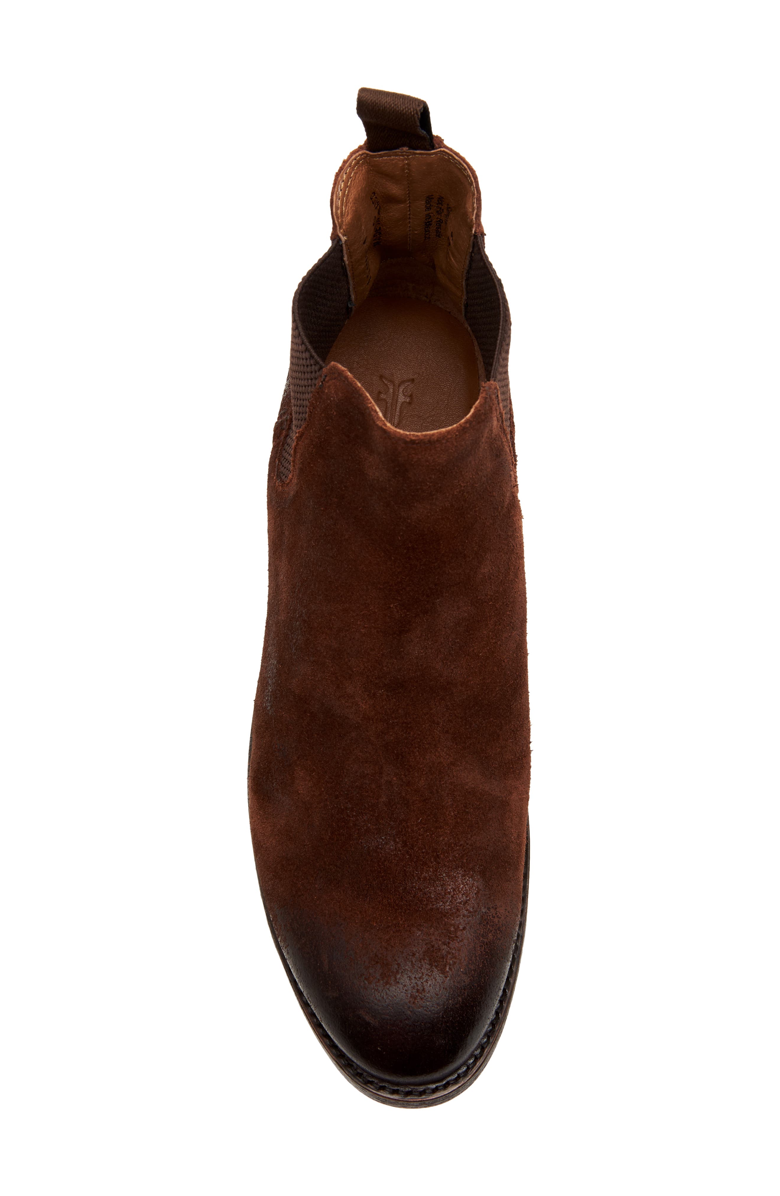 Bowery Chelsea Boot, Alternate, color, BROWN LEATHER