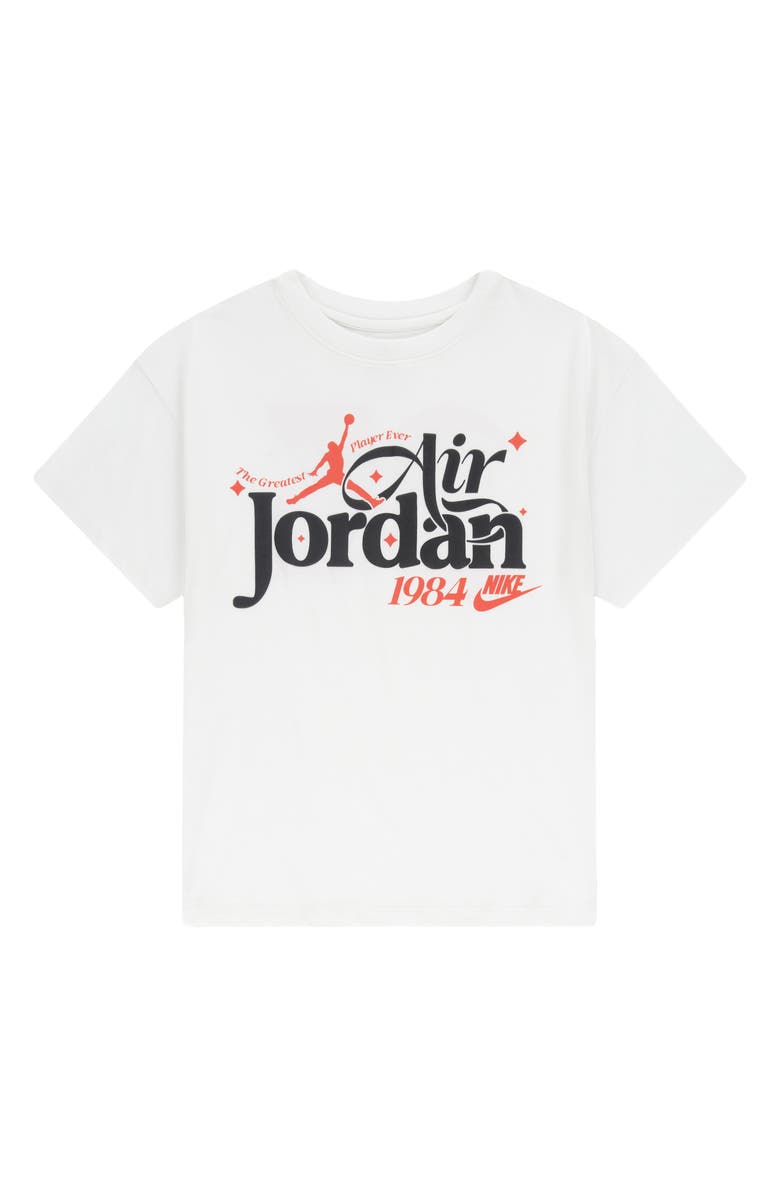 Jordan Kids
 
84 Dream Graphic T-Shirt, Main, color, Sail