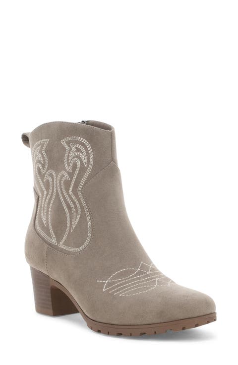 Twain Western Ankle Bootie