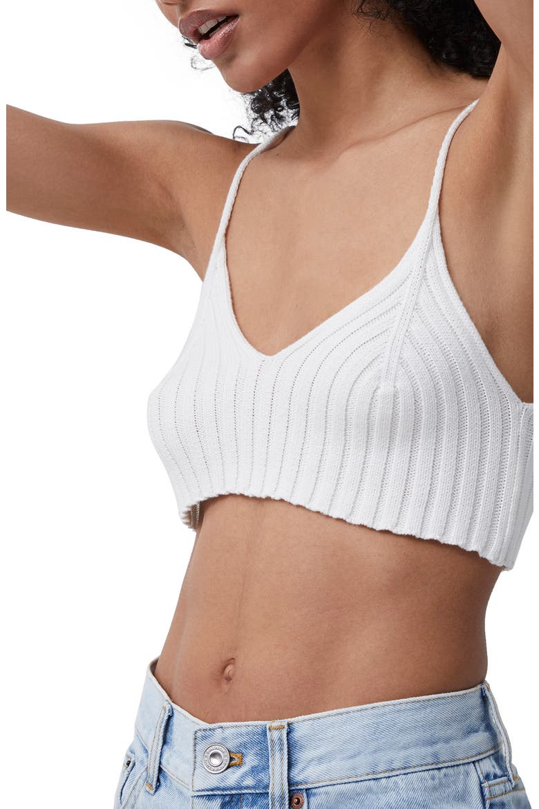 Keira Mozart Crop Top, Alternate, color, SUMMER WHITE