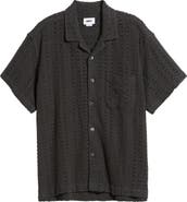 Obey Harison Open Weave Camp Shirt