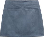 M&S Faux Suede Miniskirt