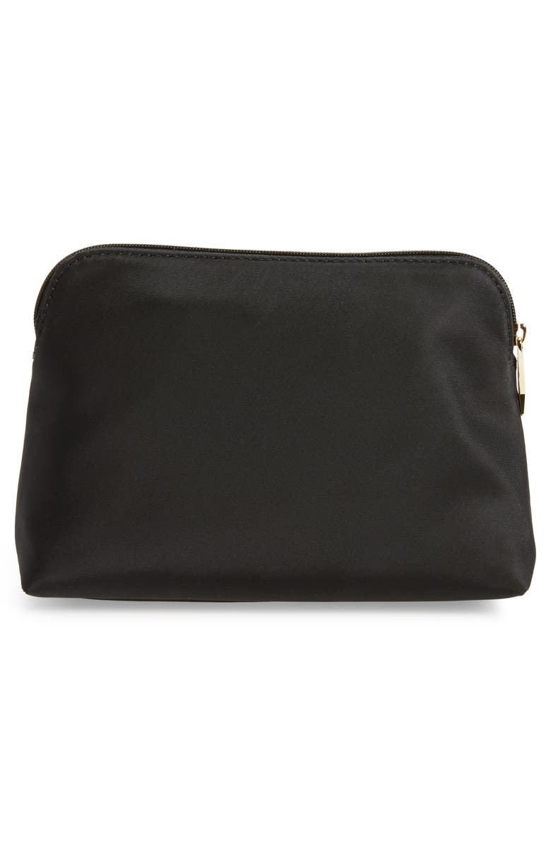 Kate Spade New York small classic briley nylon cosmetics case, Alternate, color, 