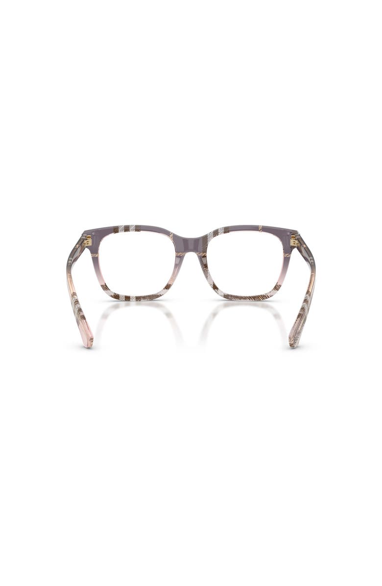 Burberry 50mm Square optical glasses, Alternate, color, Pink