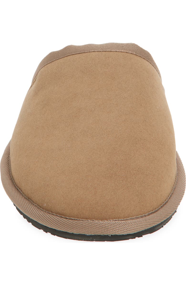 BOSS Faux Fur Lined Scuff Slipper, Alternate, color, Medium Beige