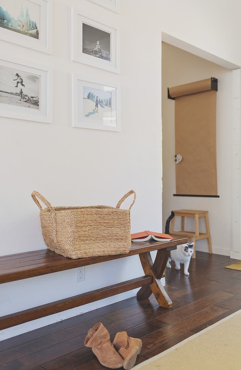 Will & Atlas Square Jute Basket with Handles, Alternate, color,