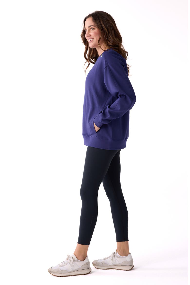 Après Women's Crew Sweatshirt, Alternate, color, Midnight Dusk