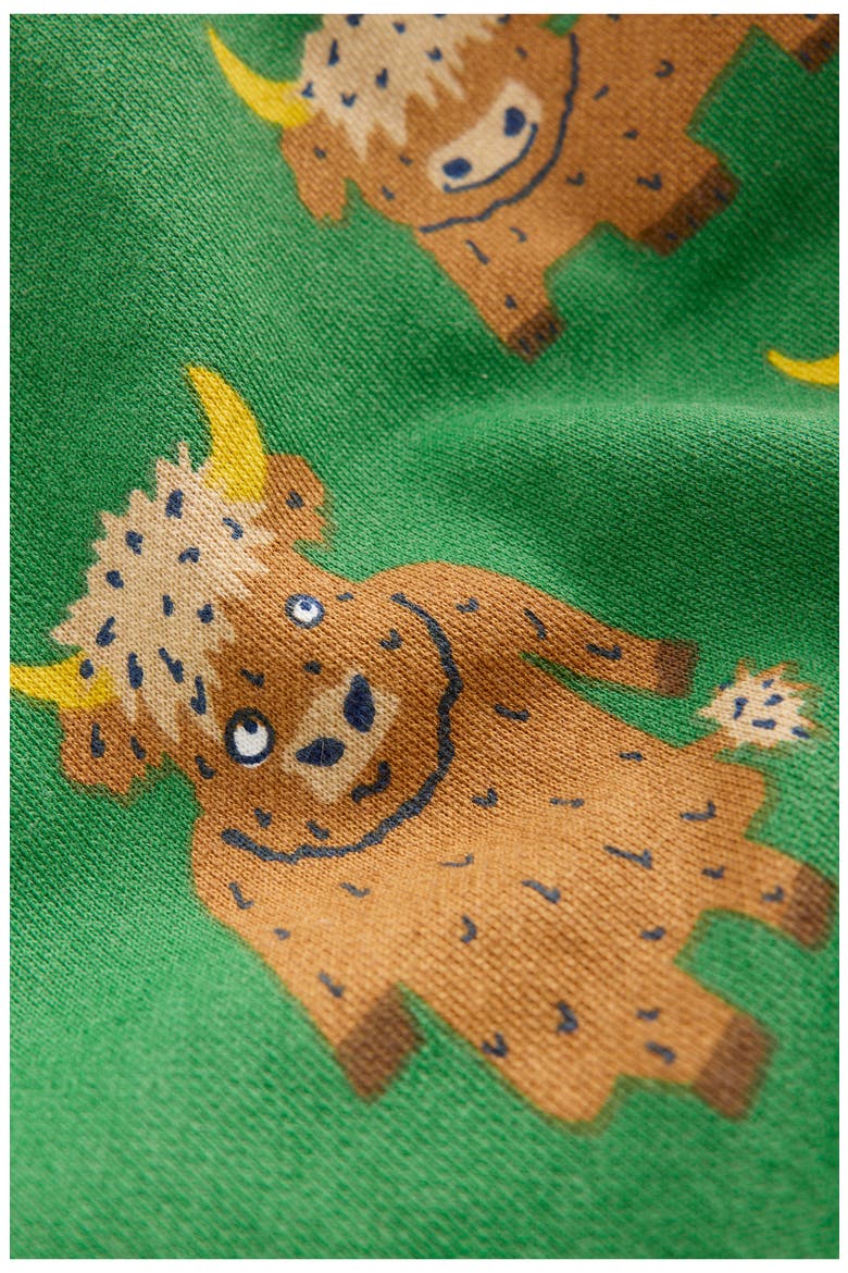 Kids' Everyday Print Sweatshirt, Alternate, color, HIGHLAND COWS