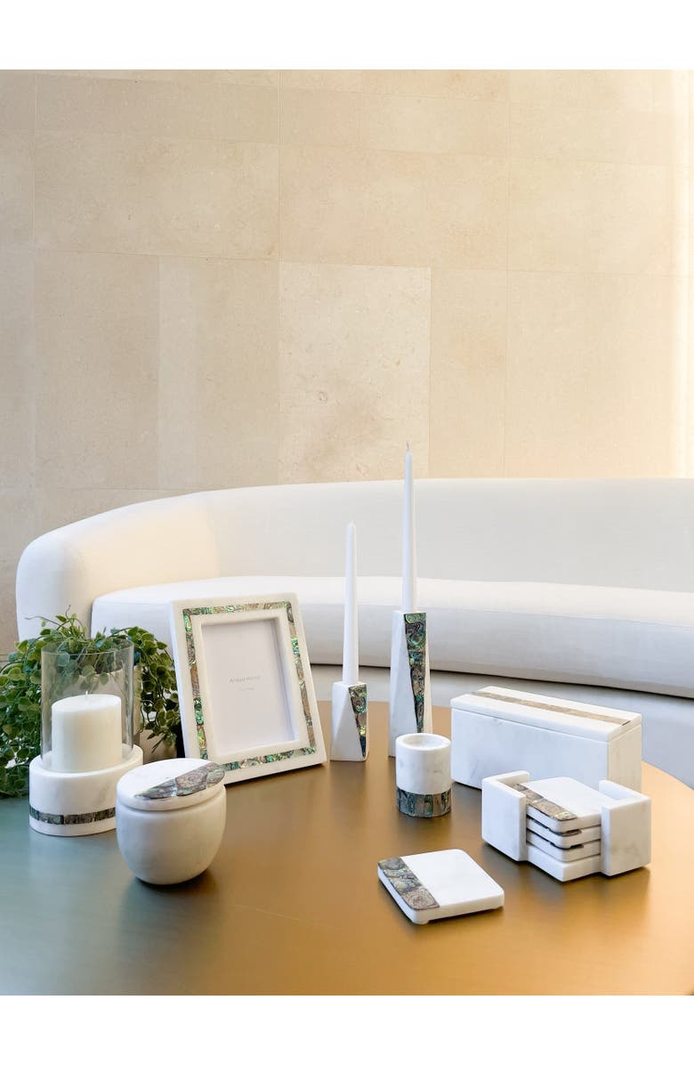 Anaya Rainbow Pearl Marble Candle Holder, Alternate, color, 