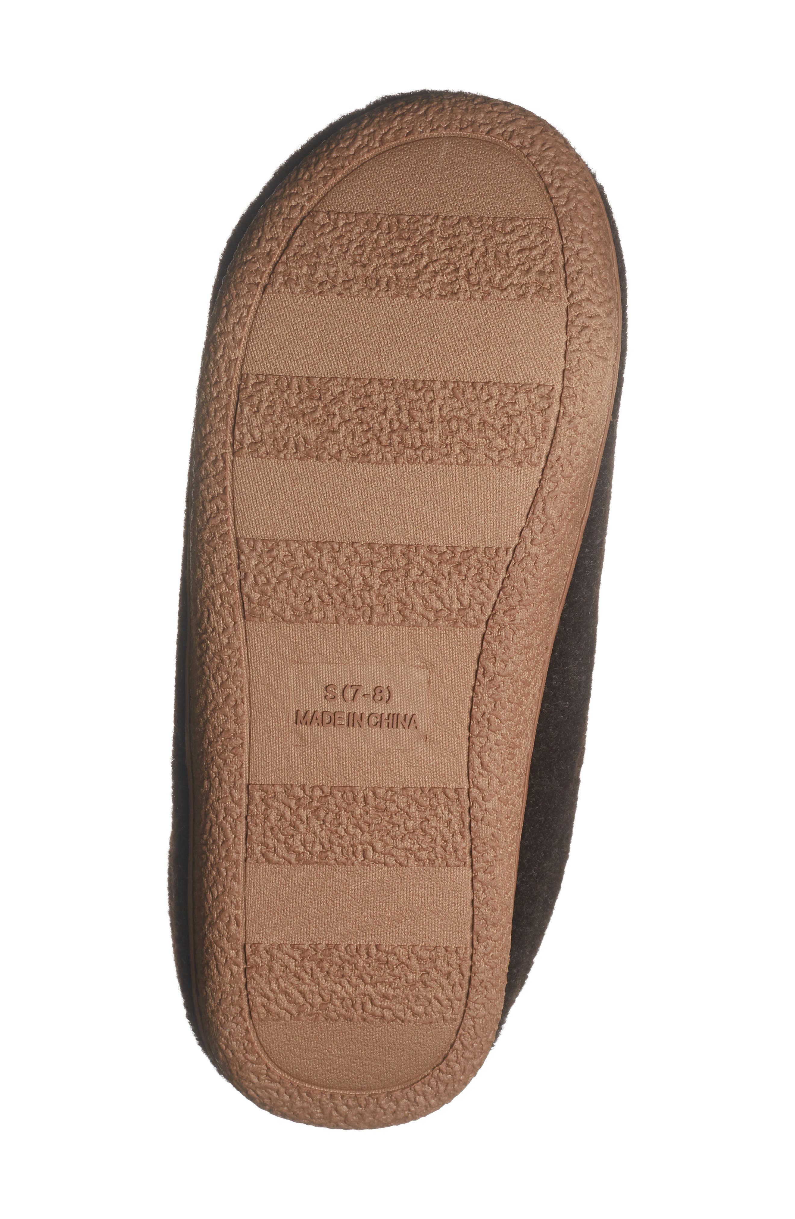 Abound Casey Faux Fur Lined Clog Slipper, Alternate, color, Brown Coffee