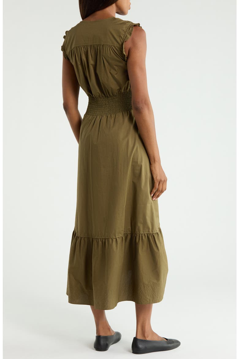 Kris Maxi Dress, Alternate, color, FATIGUE